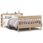 vidaXL Cadre de lit sans matelas 120x190 cm bois de pin massif