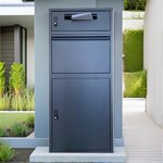 Boîte aux lettres avec compartiment séparé - ParcelXL - Antivol - Boîte à colis autonome