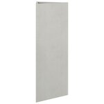vidaXL Jardinières 2 Pièces triangulaire 30x26x75 cm acier inoxydable
