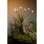 Decoration lumineuse solaire GALIX G4435 - Forme Bouquet - 8 LED - 69 cm
