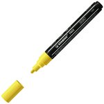 Marqueur pointe moyenne FREE acrylic T300 jaune x 5 STABILO