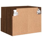vidaXL Meubles TV muraux 2 Pièces chêne marron 40x30x30cm bois ingénierie