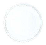 Plat rigide type dentelle pour gâteau Rond 32cm Blanc