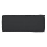 vidaXL Coussin de palette pour banc noir 100x40x8 cm tissu Oxford