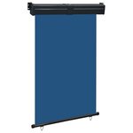vidaXL Auvent latéral de balcon 125x250 cm Bleu