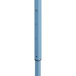 vidaXL Tente de réception pliable avec 4 parois 3x4 m Acier Crème