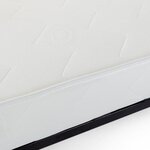Canapé clic clac 3 places - Gris anthracite - Matelas 14 cm - 130 x 190 cm - MEGAN