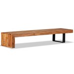 vidaXL Meuble TV Bois d'acacia massif