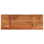 vidaXL Dessus de table 70x20x2 5 cm rectangulaire bois massif d'acacia