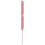 Tête de lit LED vidaXL Rose 100 cm Velours