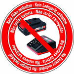 Einhell Scie d’élagage sans fil "GE-GS 18 Li-Solo"