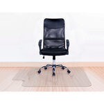 Q-connect tapis sol - Protection superficie PVC - 90x120cm - Transparent