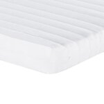 vidaXL Lit de jour avec gigogne et matelas gris clair 80x200cm velours