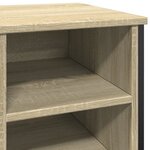 vidaXL Armoire à chaussures chêne sonoma 90x38x61 5 cm bois ingénierie