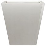 vidaXL Jardinière 30x30x30 cm acier inoxydable