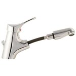 SCHÜTTE Mitigeur de lavabo avec spray rétractable ATTICA chrome