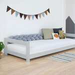 Lit enfant KIDDY 90 x 160 gris clair