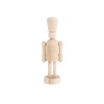 Personnage casse-noisette en bois à peindre 13 cm