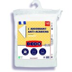 Protège matelas absorbant anti-acariens en coton 160 x 200 cm