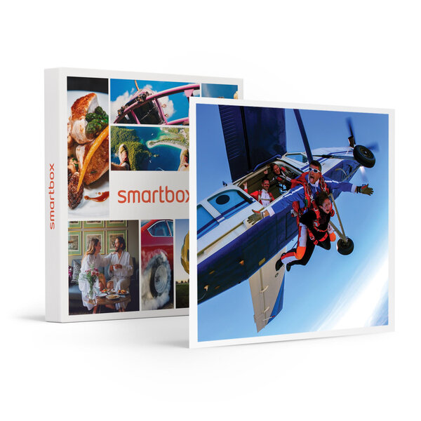 SMARTBOX - Coffret Cadeau Saut en parachute à 3000 mètres d’altitude entre Auxerre et Troyes -  Sport & Aventure