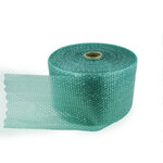 Lot de 20  rouleaux de film bulle d'air recycle largeur 25 cm x longueur 50 mètres - gamme air'roll green de la marque enveloppebulle