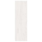 vidaXL Bibliothèque/Séparateur de pièce Blanc 36x33x110 cm Pin massif