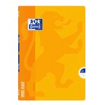 Cahier OPENFLEX agrafé A4 140 pages grands carreaux 90g coloris aléatoire OXFORD