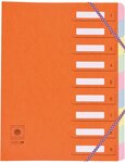 Trieur 9 onglets CL 7/10ème Dos extensible à élastiques Fenêtres Découpées Coloris Alé... COUTAL