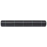 vidaXL Toile de paillage Noir 1x25 m PP
