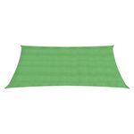 vidaXL Voile d'ombrage 160 g/m² Vert clair 5x6 m PEHD