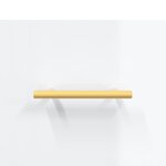 vidaXL Table basse blanc brillant 50x50x40 cm bois d'ingénierie