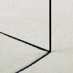 vidaXL Tapis OVIEDO à poils courts crème 140x200 cm