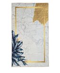 Tapis d'intérieur Feuille 120 x 180 cm - Blanc