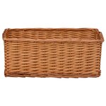 vidaXL Ensemble de paniers gigognes 4 Pièces Marron Saule