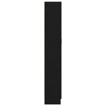 Bibliothèques vidaXL 2 Pièces Chêne Noir 82 5x30 5x185 cm Bois d'ingénierie