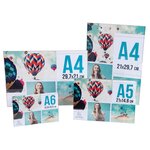 Porte Visuel Mural Horizontal A6 - Cristal - X 10 - Exacompta