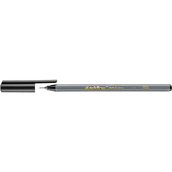 Feutre fin 55 noir 0 3 mm x 10 EDDING