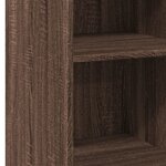 vidaXL Buffet chêne marron 40x41x93 cm bois d'ingénierie