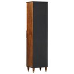 vidaXL Buffet 38x33x160 cm en bois massif de manguier