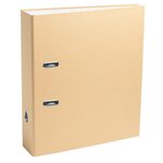 Classeur À Levier Prem'touch Officebyme Dos 80mm - Beige - X 10 - Exacompta