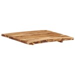 vidaXL Dessus de table Bois d'acacia massif 58x(50-60)x2 5 cm
