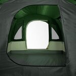 vidaXL Tente de camping tunnel 3 personnes vert imperméable