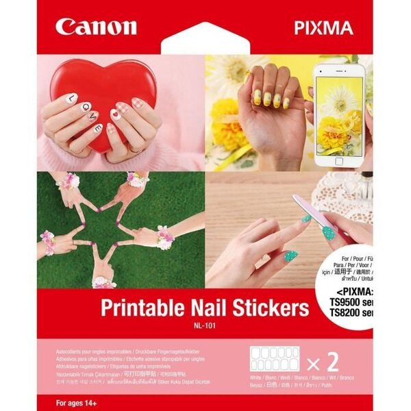 CANON Autocollants pour Ongles