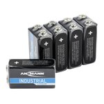 Ansmann piles au lithium industrielles pp3 5 pièces 1505-0002