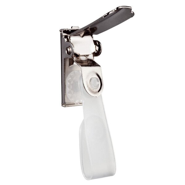Boîte de 25 clips métal pour badge (paquet 25 unités)