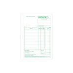 Manifold Factures Avec Mention Tva 21x14 8cm 50 Feuillets Dupli Autocopiants - X 10 - Exacompta