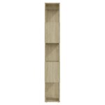 vidaXL Bibliothèque/Séparateur de pièce Chêne Sonoma 60x24x155 cm