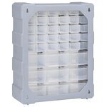 vidaXL Organisateur multi-tiroirs avec 39 tiroirs 38x16x47 cm