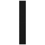 vidaXL Bibliothèque Chêne noir Bois d'ingénierie 100 x 30 x 198 cm