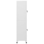 vidaXL Armoire à casier avec 2 compartiments 38x45x180 cm